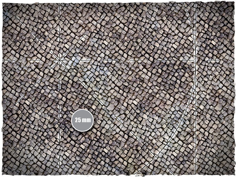 Game mat - Cobblestone | DeepCut Studio