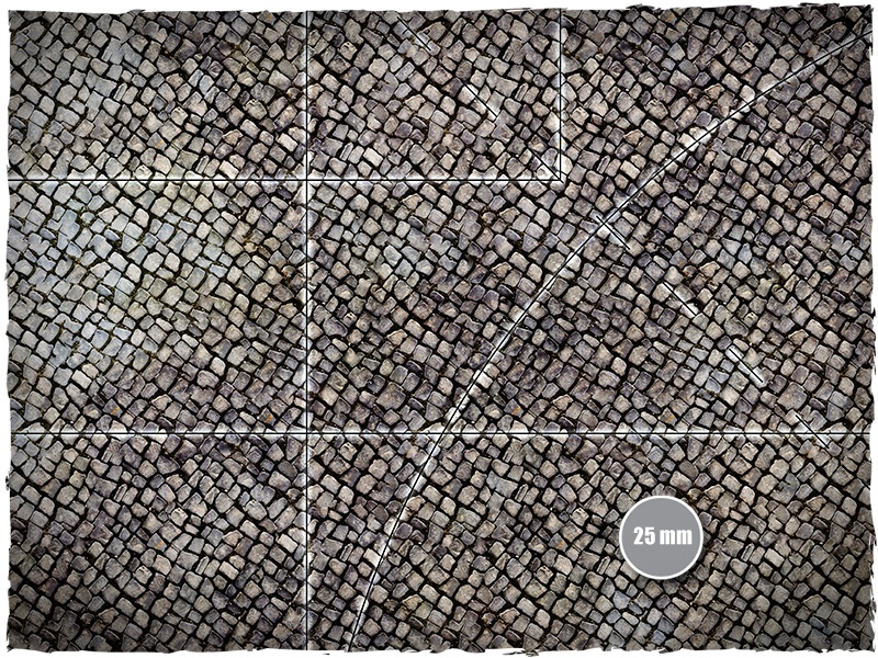 Game mat - Cobblestone | DeepCut Studio