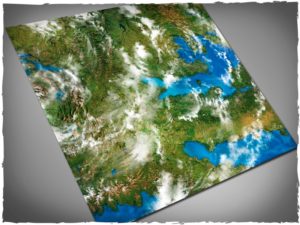 Game mat - Orbital Earth