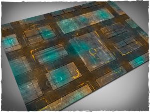 Game mat - Night Cityscape