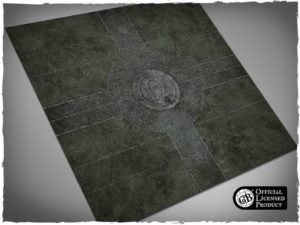 Game mat - Morticians Guild Ball pitch