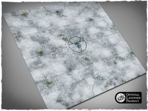 Game mat - Hunters Moon Goddess Guild Ball pitch