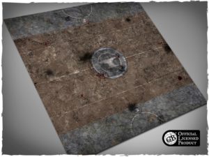 Game mat - Blacksmiths Guild Ball pitch