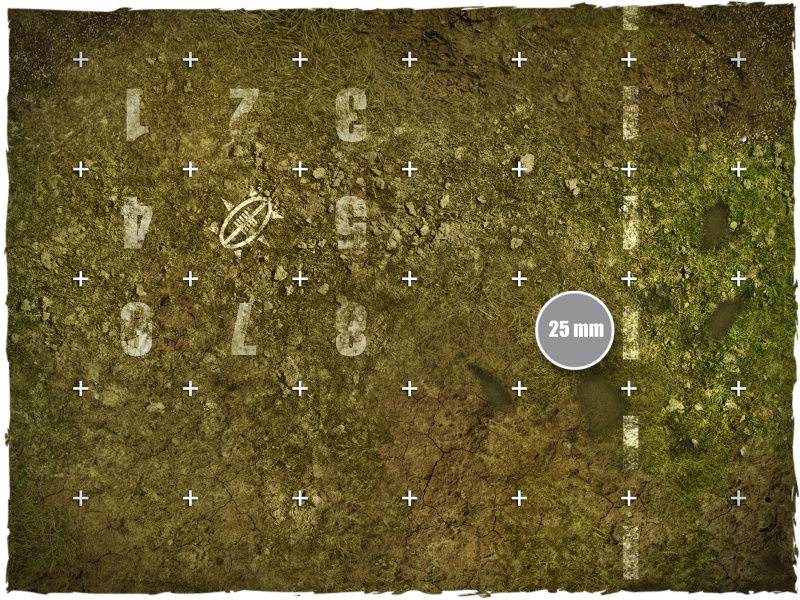 Game mat Muddy Field DeepCut Studio