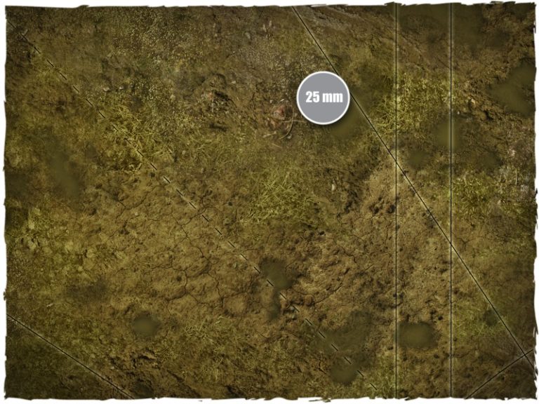Game mat Muddy Field DeepCut Studio