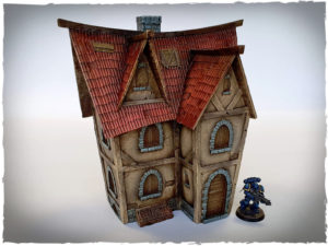 Prepainted scenery - fantasy house #5