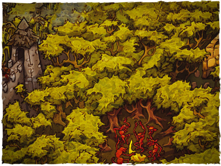 Game mat - Labyrinth | DeepCut Studio