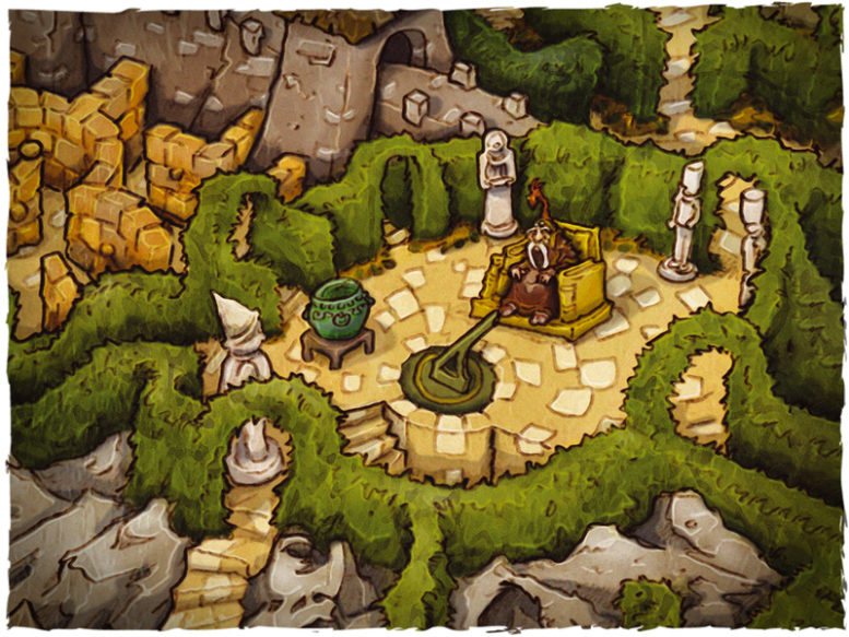 Labyrinth Mat Game mat - Labyrinth | DeepCut Studio