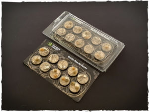 Battle ready bases - Arid Steppe, 25 mm, round, x10