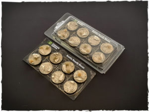 Battle ready bases - Arid Steppe, 32 mm, round, x8
