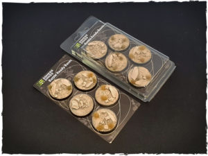 Battle ready bases - Arid Steppe, 40 mm, round, x5