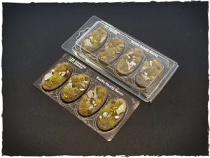 Battle ready bases - Highland, 60 mm, oval, x4