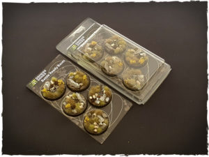 Battle ready bases - Highland, 40 mm, round, x5