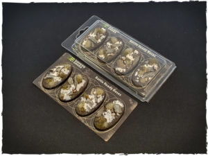 Battle ready bases - Winter, 60 mm, oval, x4