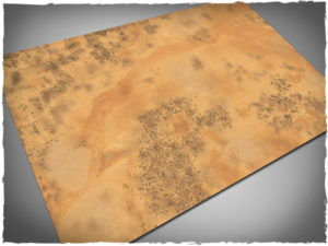 Game mat - Aerial Desert