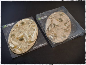 Battle ready bases - Arid Steppe, 170 mm, oval, x1