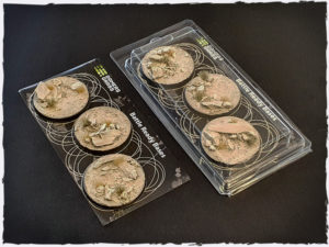Battle ready bases - Arid Steppe, 50 mm, round, x3
