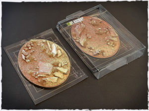 Battle ready bases - Badlands, 120 mm, oval, x1