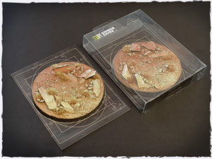 Battle ready bases - Badlands, 100 mm, round, x1