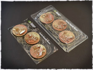 Battle ready bases - Badlands, 50 mm, round, x3