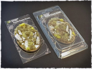 Battle ready bases - Highland, 105 mm, oval, x1