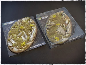Battle ready bases - Highland, 170 mm, oval, x1