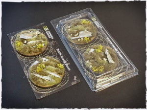 Battle ready bases - Highland, 60 mm, round, x2