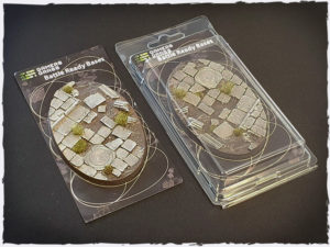 Battle ready bases - Temple, 105 mm, oval, x1