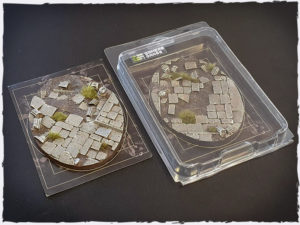Battle ready bases - Temple, 120 mm, oval, x1
