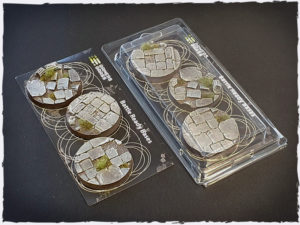 Battle ready bases - Temple, 50 mm, round, x3