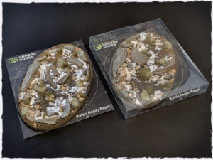 Battle ready bases - Winter, 170 mm, oval, x1