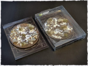 Battle ready bases - Winter, 100 mm, round, x1
