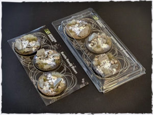 Battle ready bases - Winter, 50 mm, round, x3