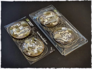 Battle ready bases - Winter, 60 mm, round, x2