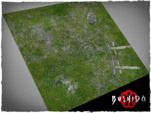 Game mat - Bushido Temple Ruins