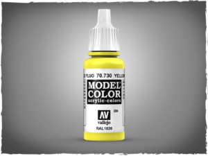 Vallejo Model Color acrylic paint - 70.730 Fluorescent Yellow