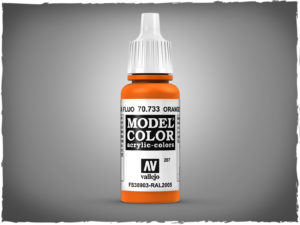 Vallejo Model Color acrylic paint - 70.733 Fluorescent Orange