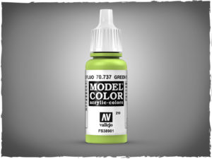 Vallejo Model Color acrylic paint - 70.737 Fluorescent Green