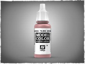 Vallejo Model Color acrylic paint - 70.803 Brown Rose
