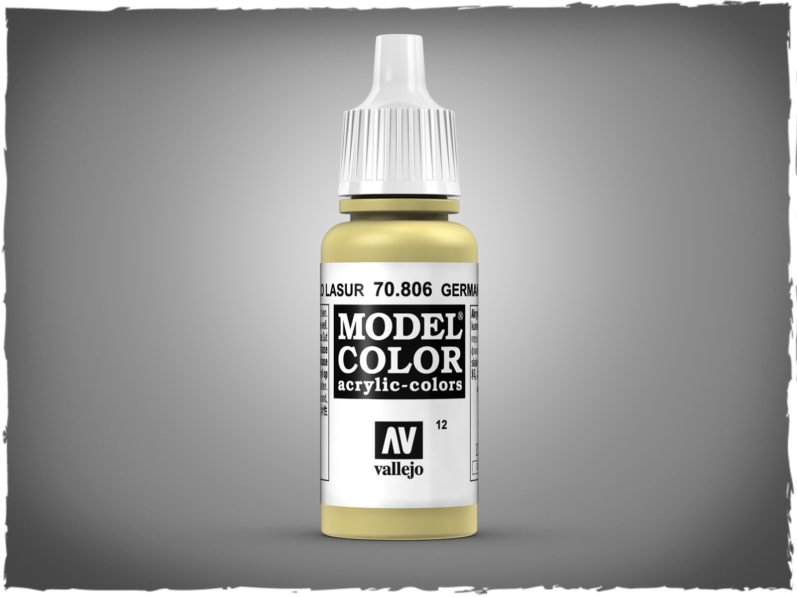 Vallejo Peinture Acrylique Model Color (17ml) - Matt German Yellow - MCM  Group