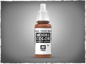 Vallejo Model Color acrylic paint - 70.818 Red Leather