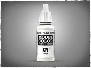 Vallejo Model Color acrylic paint - 70.820 Off-White