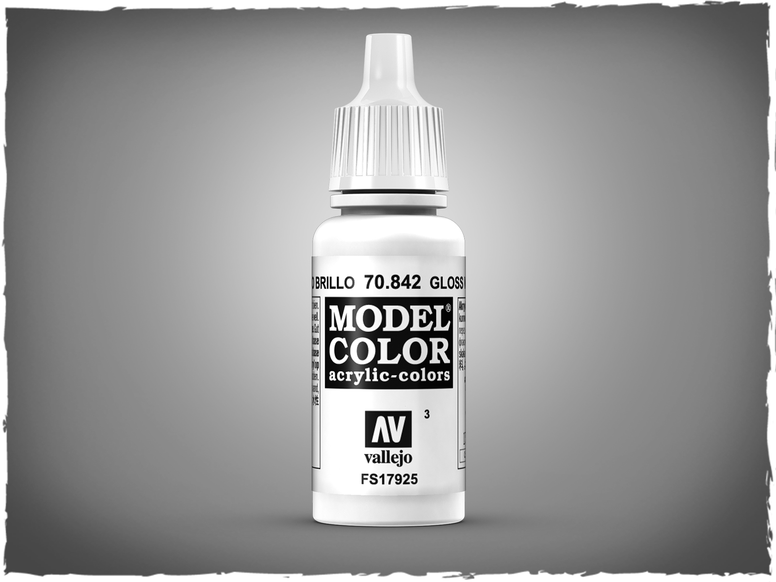 Vallejo Model Color acrylic paint - 70.842 Gloss White