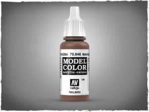 Vallejo Model Color acrylic paint - 70.846 Mahogany Brown