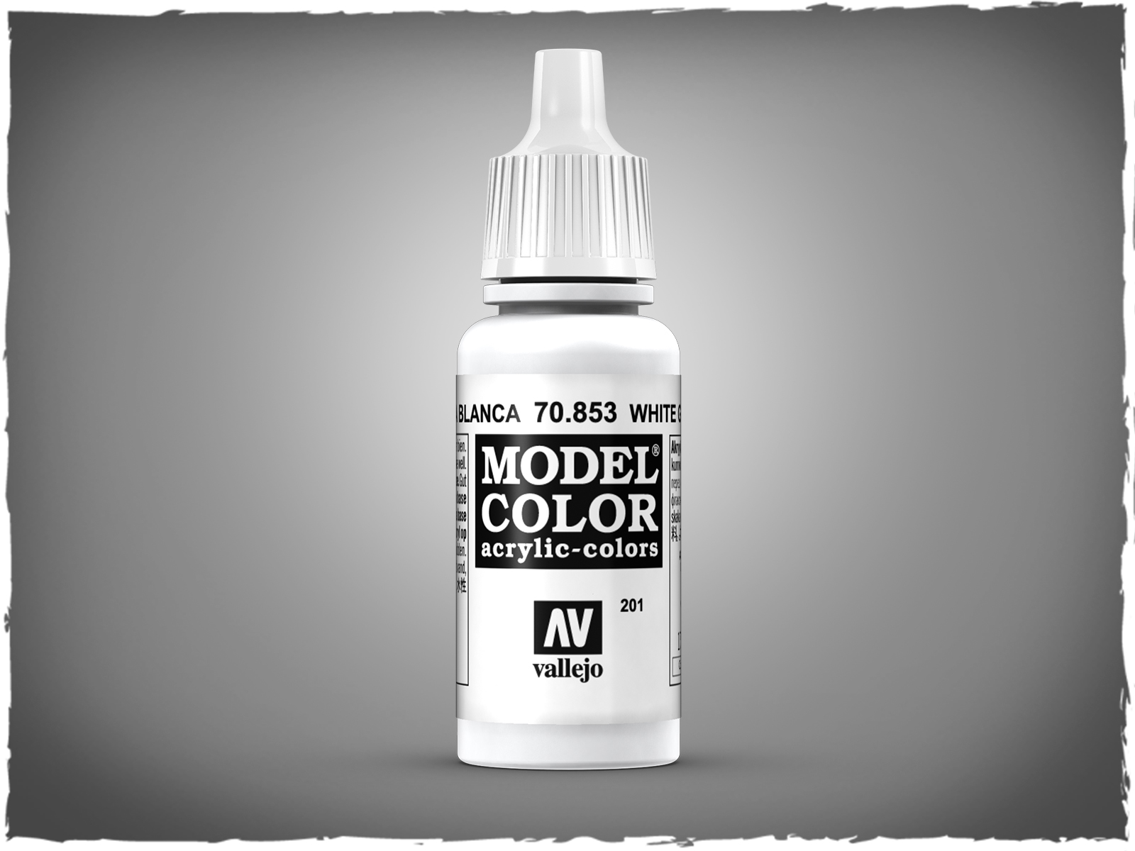 Vallejo Model Color acrylic paint - 70.853 White Glaze