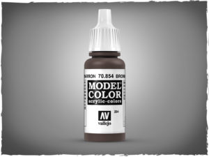 Vallejo Model Color acrylic paint - 70.854 Brown Glaze