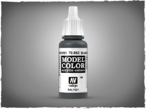 Vallejo Model Color acrylic paint - 70.862 black grey