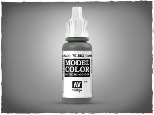 Vallejo Model Color acrylic paint - 70.863 gunmetal grey