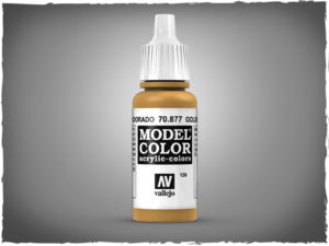 Vallejo Model Color acrylic paint - 70.877 Gold Brown