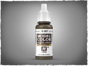 Vallejo Model Color acrylic paint - 70.887 US Olive Drab